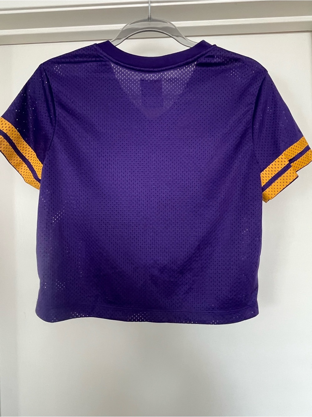 NBA Purple and Gold Los Angeles Lakers Womens Basketball Mesh Jersey - Picture 2 of 3